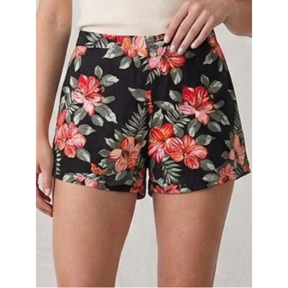 Ralph Lauren Black Floral High-Waist Women’s Shorts